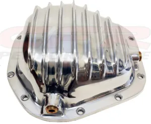 1966-UP DODGE-FORD-GMC-JEEP DANA60 POLISHED ALUMINUM FRONT-REAR DIFFERENTIAL COVER - 10 BOLT