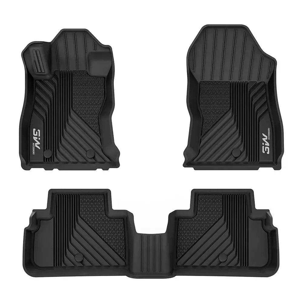 3W Subaru Forester 2019-2024 Custom Floor Mats TPE Material & All-Weather Protection