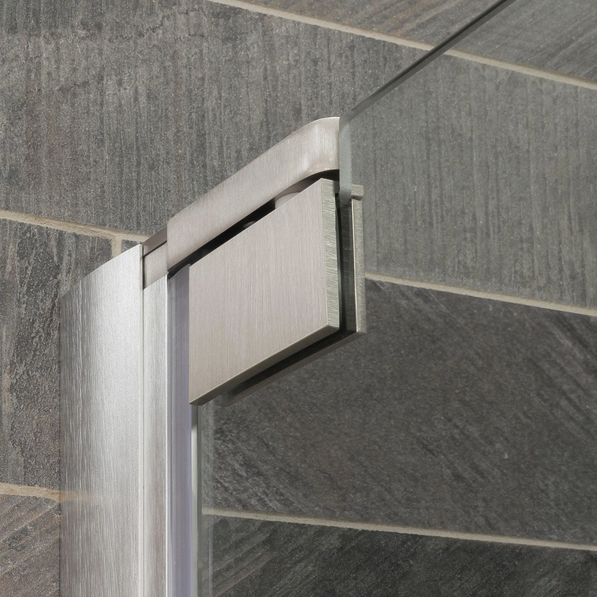 68-70 W x 72 H  Swing-Out Shower Door ULTRA-G Brushed Nickel