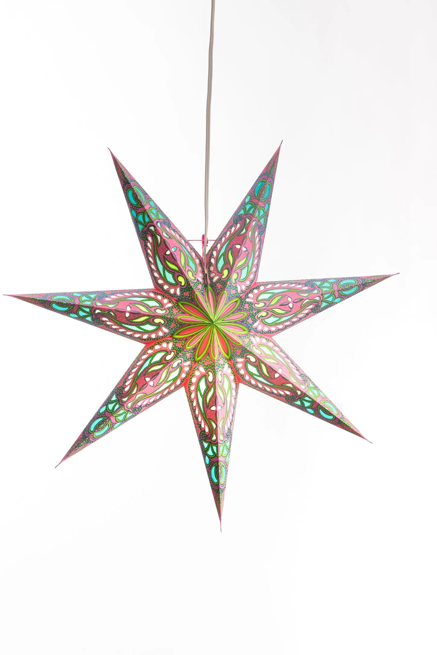 7 Point Paper Star Lantern