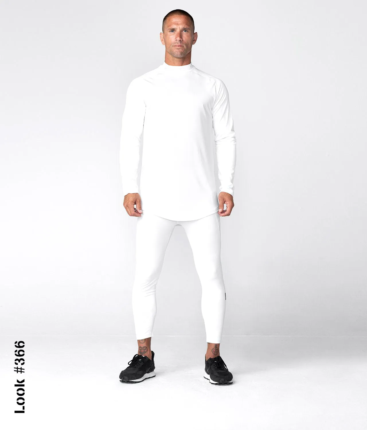 9400 . Momentum Regular-Fit Base Layer Shirt - White