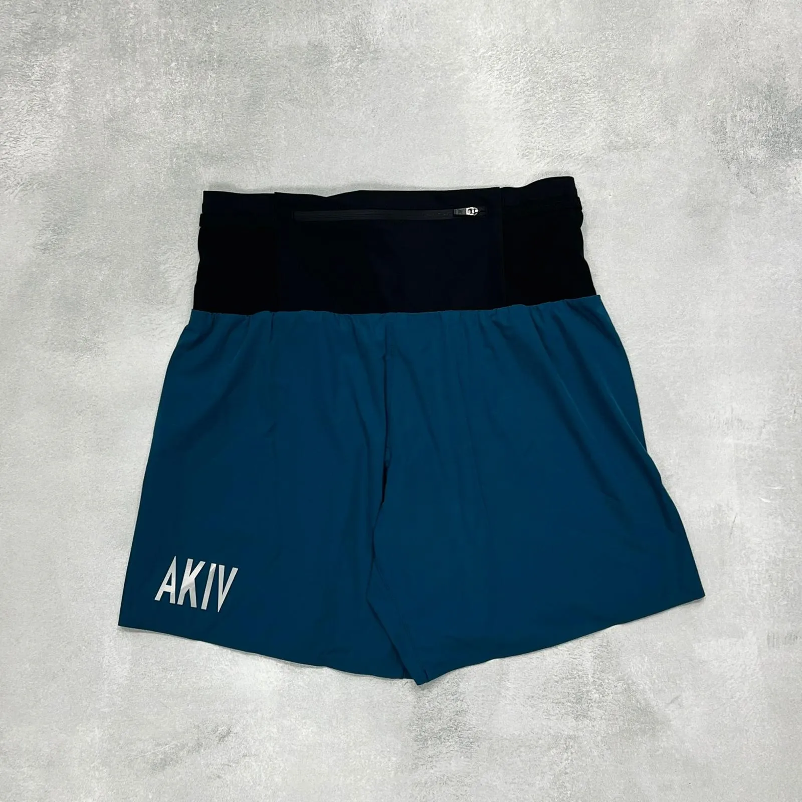 AKIV 2-in-1 Multi-Pocket Running Shorts Unisex | Inner Tight | Blue