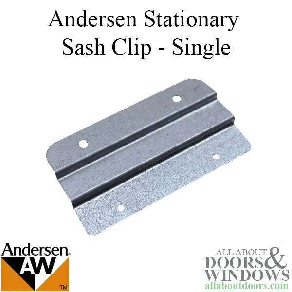 Andersen Perma-Shield Enhanced Casement Windows - Stationary Sash Clip - Single