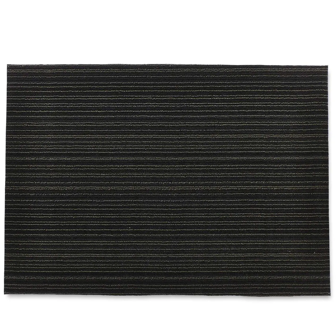 Chilewich Shag Skinny Stripe Floormat Steel