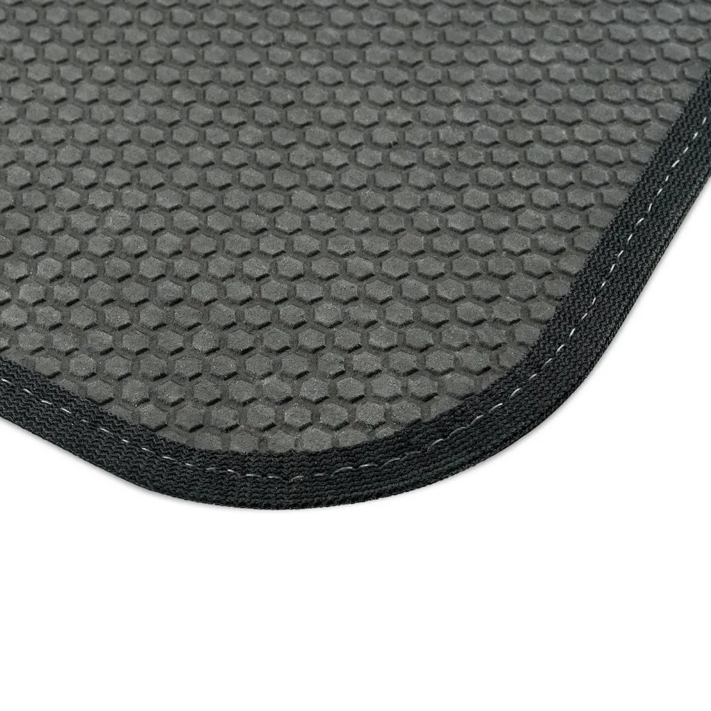 Crowgodshi Car Mats (2x Front), YELLOW