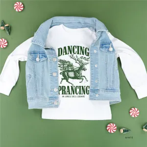 Dancing and Prancing in Jingle Bell Square - Child LONG SLEEVE Tee