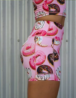 Donut Shorts - Pink