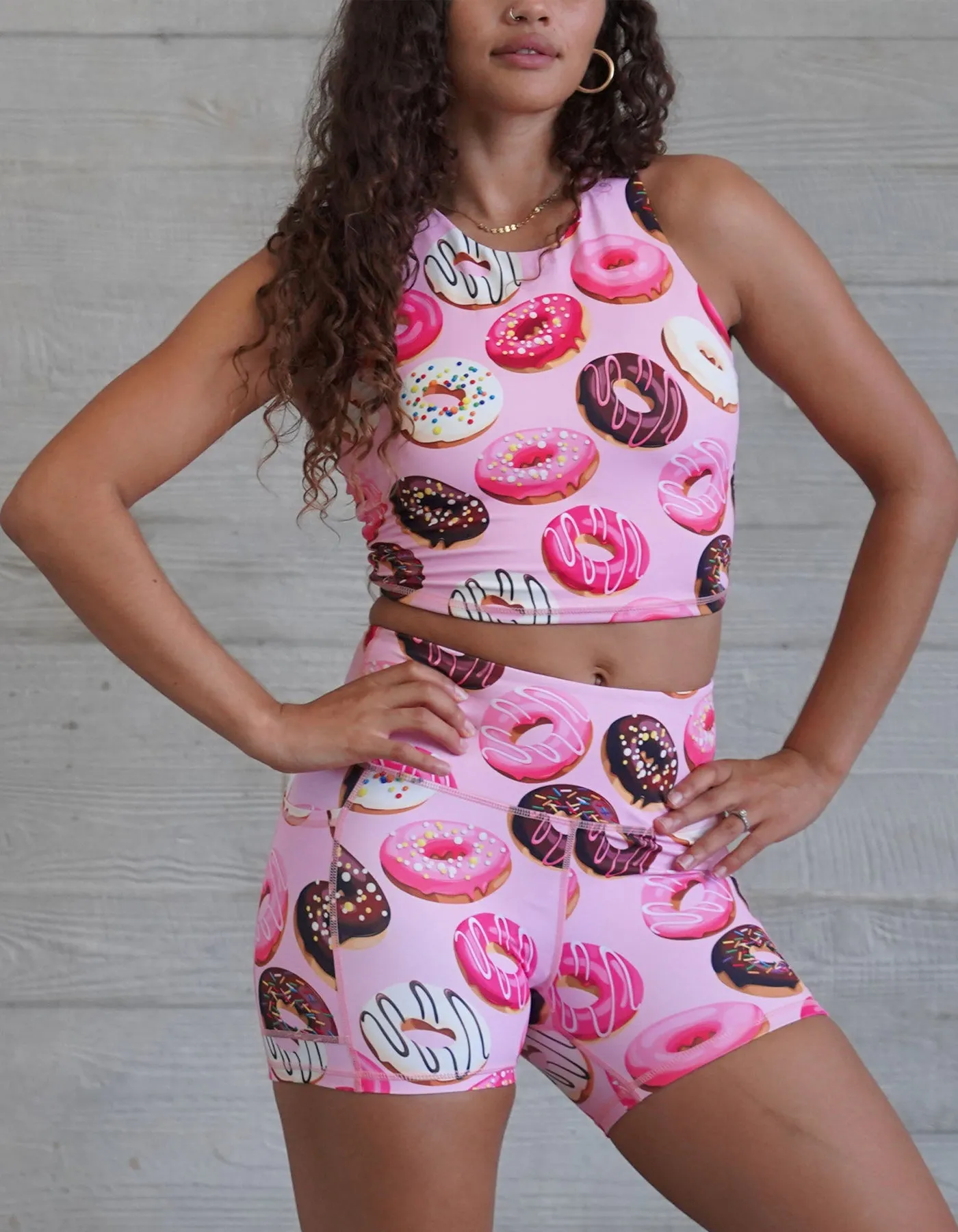 Donut Shorts - Pink