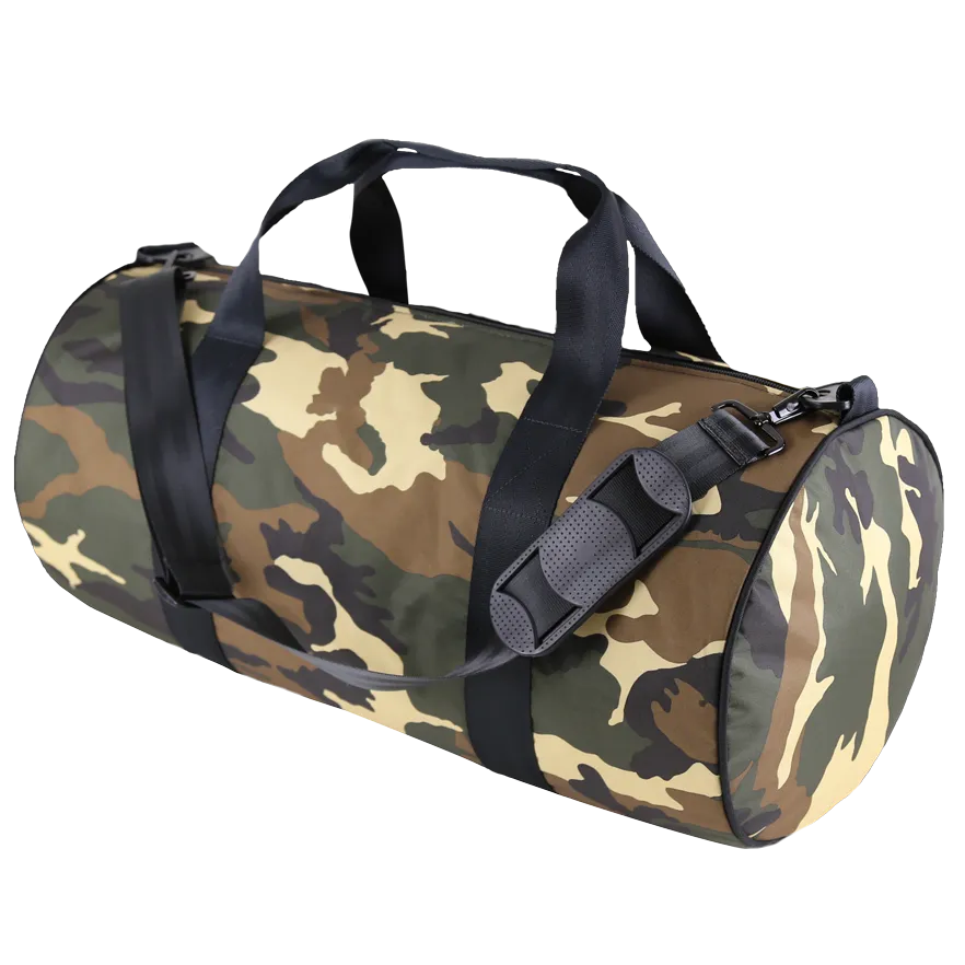 Duffel Bag Woodland Camo Dark