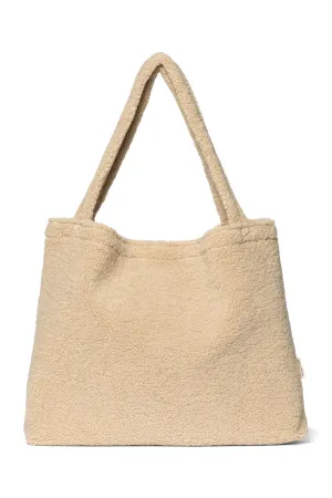 Ecru Teddy Mom Bag