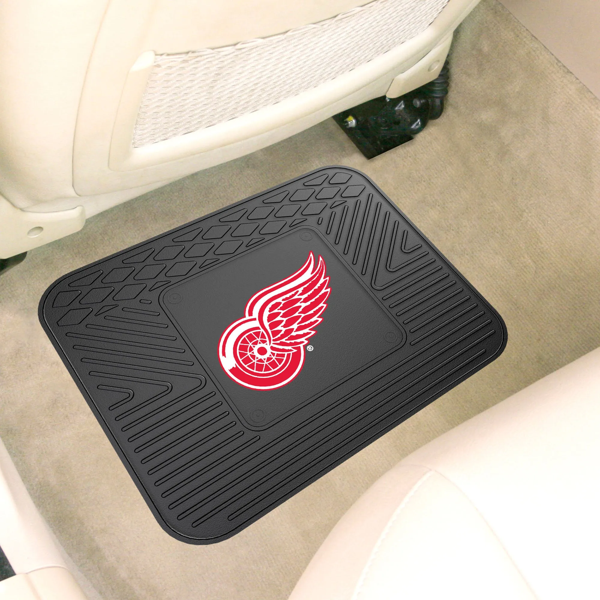 Fanmats Detroit Red Wings Back Seat Car Utility Mat - 14" x 17"