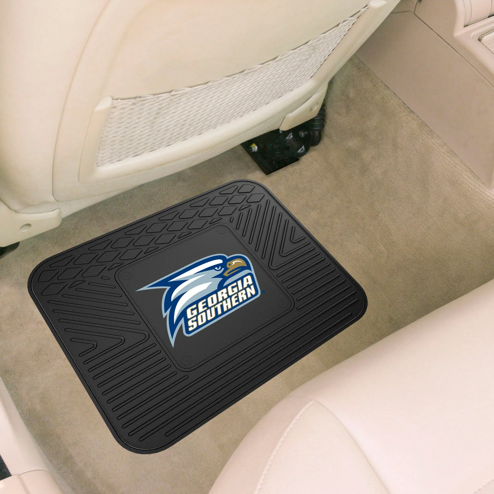 Fanmats Georgia Southern Eagles Back Seat Car Utility Mat - 14" x 17"