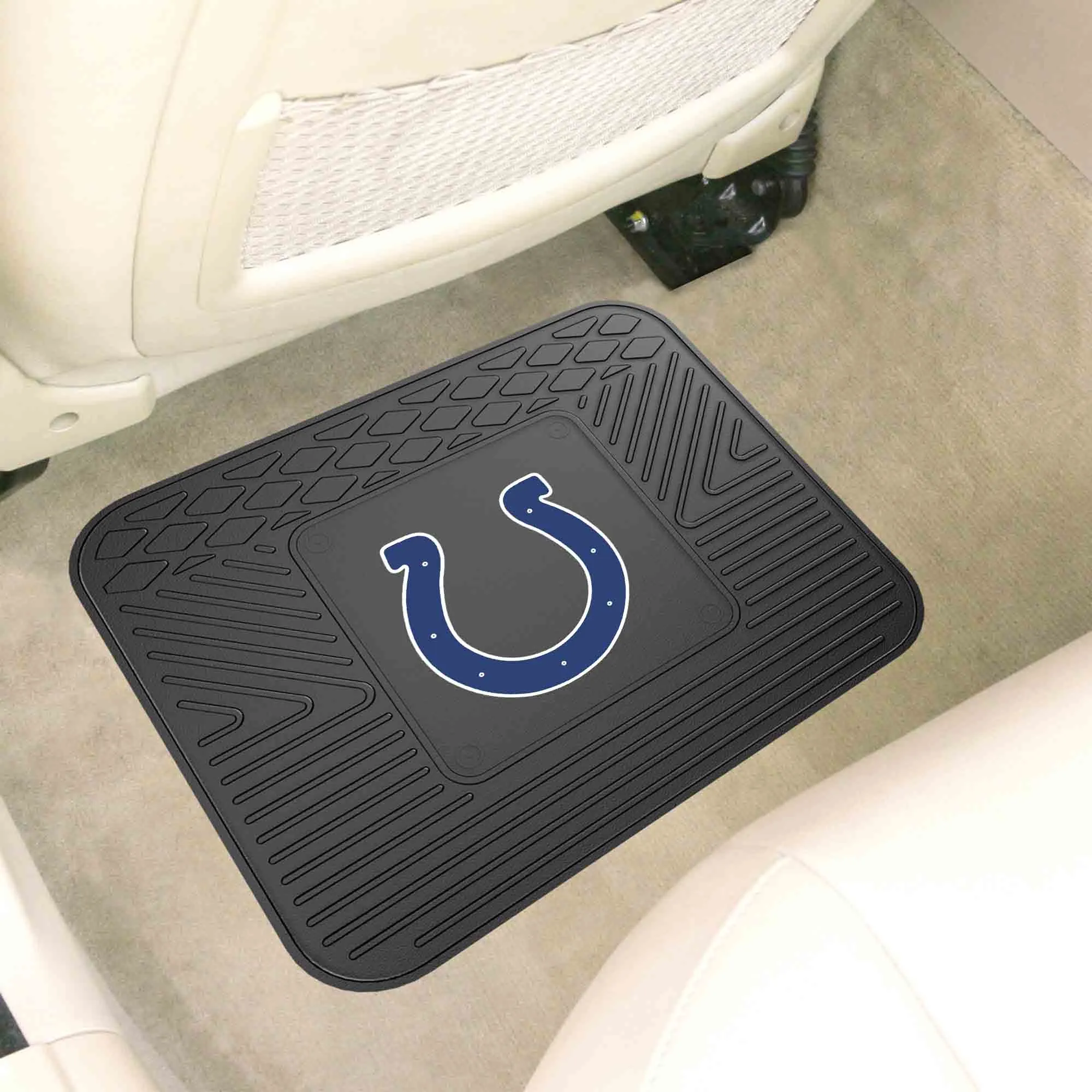 Fanmats Indianapolis Colts Back Seat Car Utility Mat - 14" x 17"