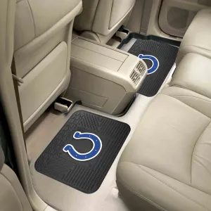 Fanmats Indianapolis Colts Back Seat Car Utility Mats - 2 Piece Set