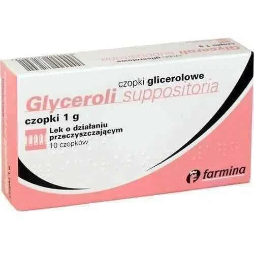 GLYCERINE SUPPORTS 1g x 10 pcs, suppositories