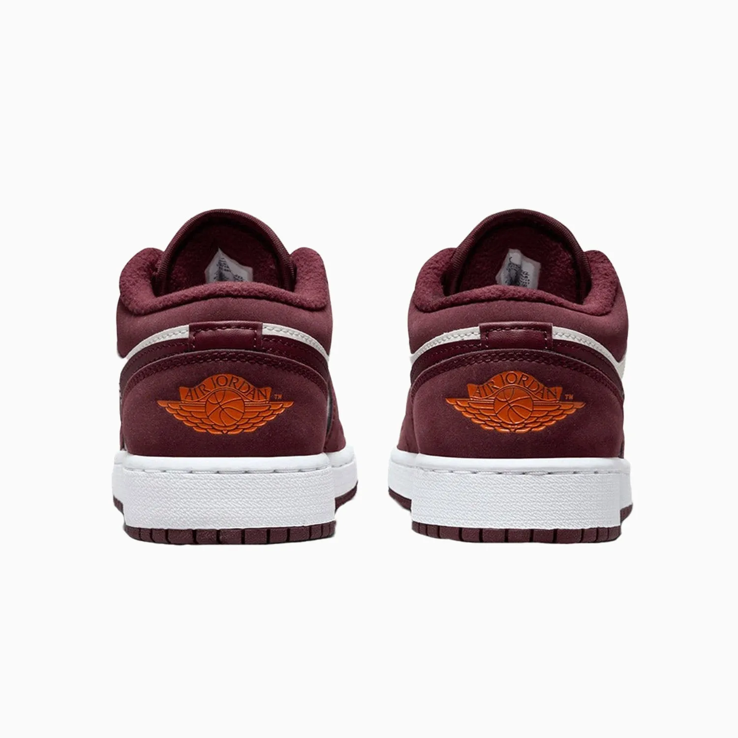 Kid's Air Jordan 1 Low "Night Maroon" Grade School