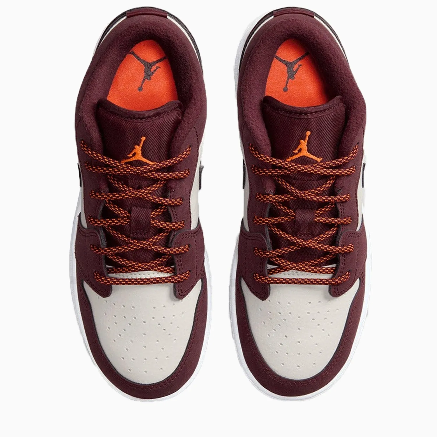 Kid's Air Jordan 1 Low "Night Maroon" Grade School