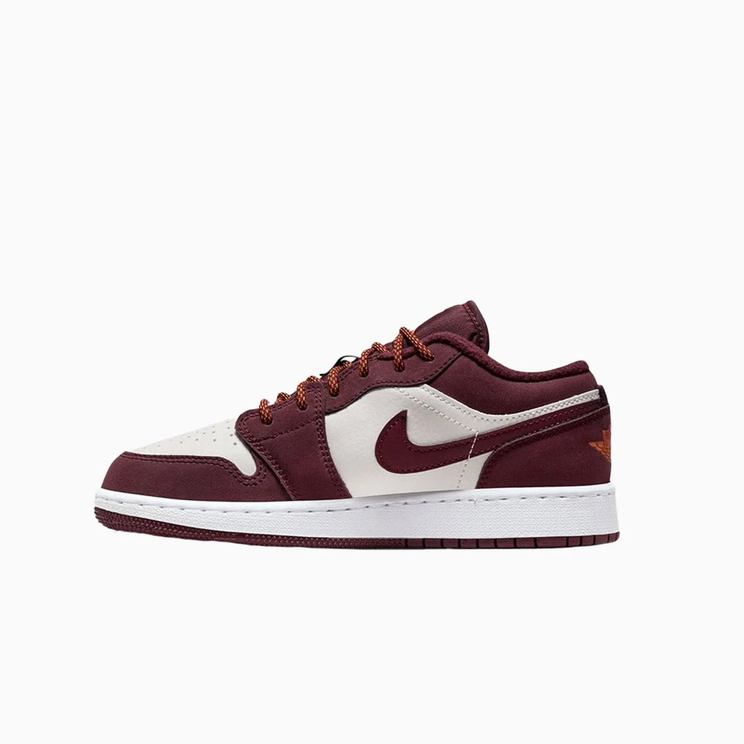 Kid's Air Jordan 1 Low "Night Maroon" Grade School