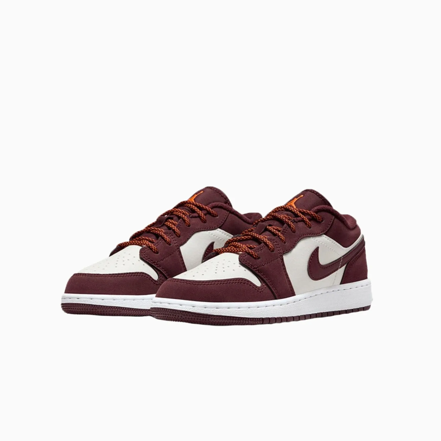 Kid's Air Jordan 1 Low "Night Maroon" Grade School