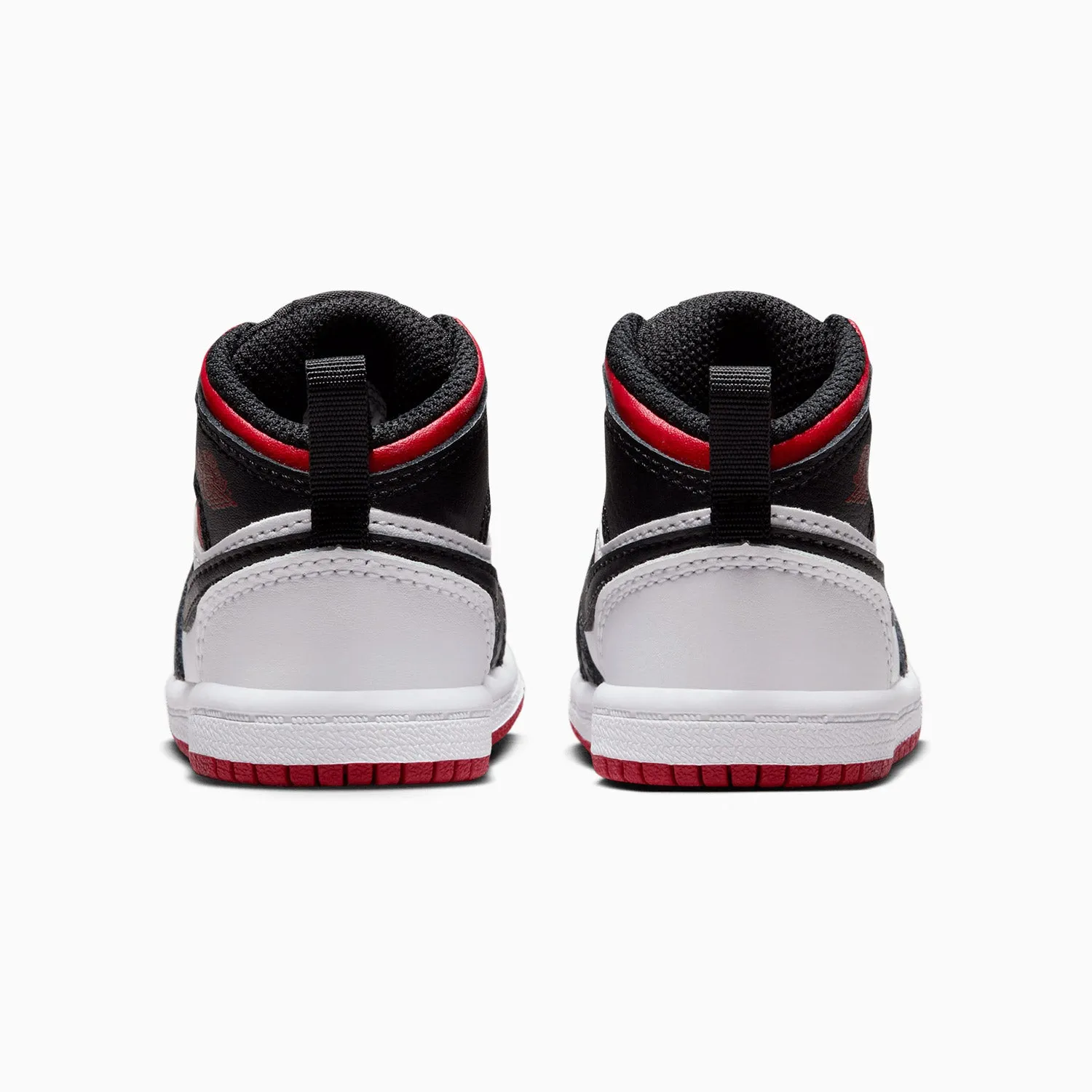 Kid's Air Jordan 1 Mid "White Gym Red" Toddlers