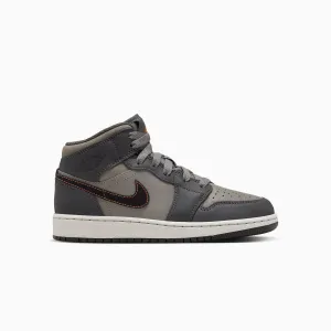 Kid's Air Jordan 1 Mid SE BG "Night Stadium" Grade School