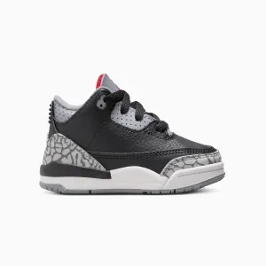 Kid's Air Jordan 3 Retro "Black Cement " Toddlers