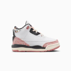 Kid's Air Jordan 3 Retro "Vintage Floral" Toddlers