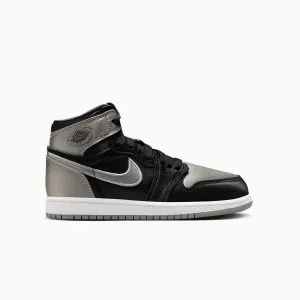 Kid's Jordan 1 Retro High OG "Satin Shadow" Pre School