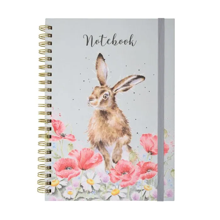 Large Wrendale Notebook - Field of Flowers