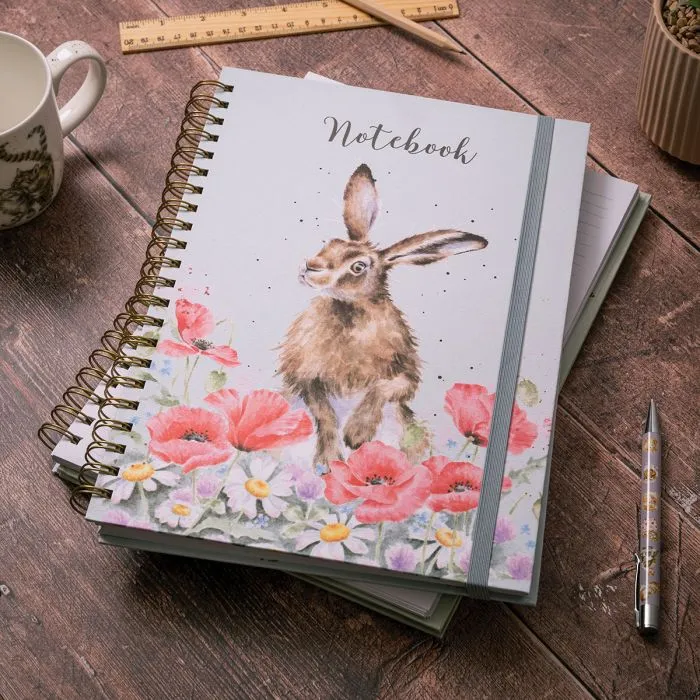 Large Wrendale Notebook - Field of Flowers