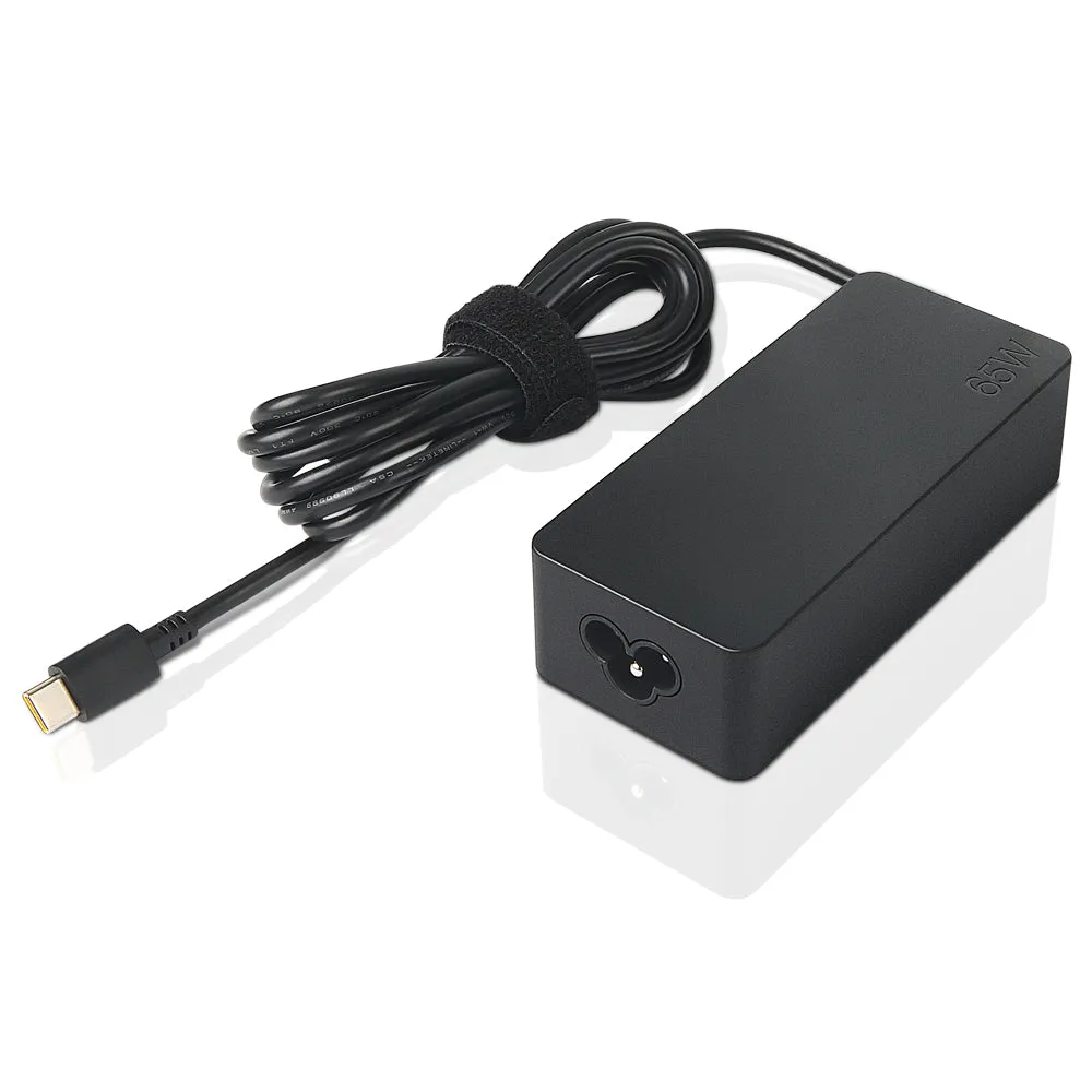 Lenovo Usb-C 65W Ac Adapter - Power Adapter - Ac - 65 Watt - United Kingdom - Black - For Ideapad 5 14, 5 15, 5 Pro 14,