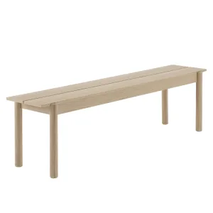 Linear Wood Bench 170 x 34