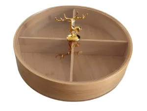 Multi-Purpose Round Bamboo Divider