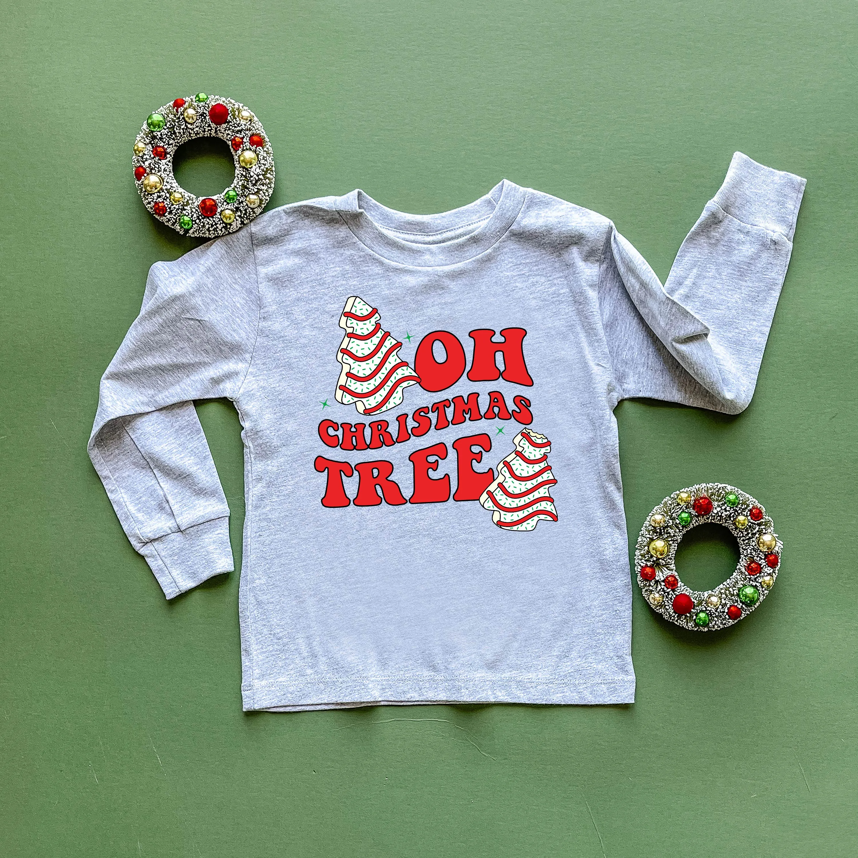 Oh Christmas Tree - Child LONG SLEEVE Tee