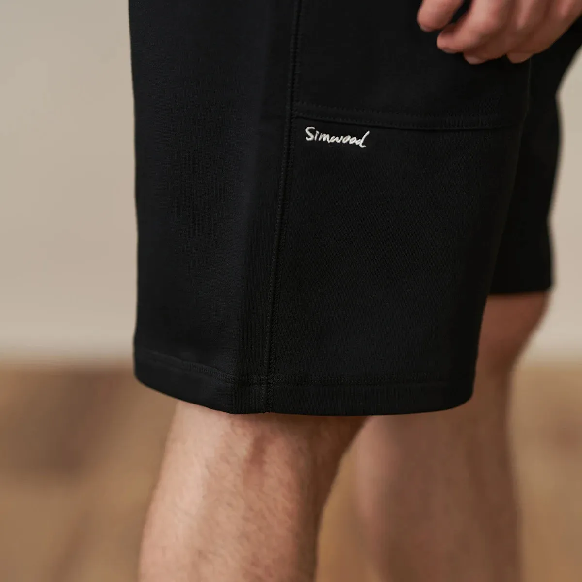 Oversize Jogger Shorts with Pockets - Gym Athletic Sweatpants