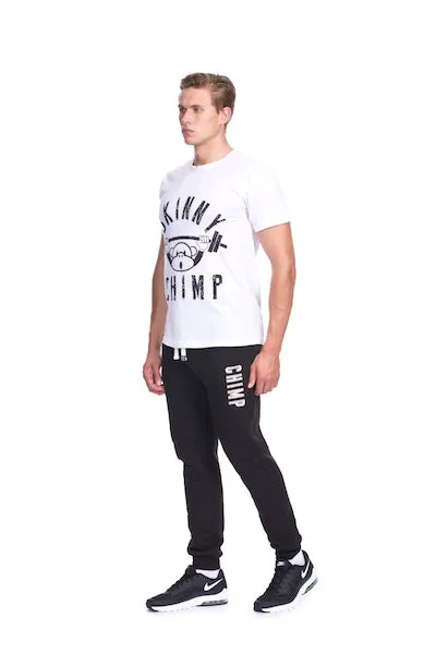 REGULAR FIT CLASSIC CHIMP T SHIRT - White