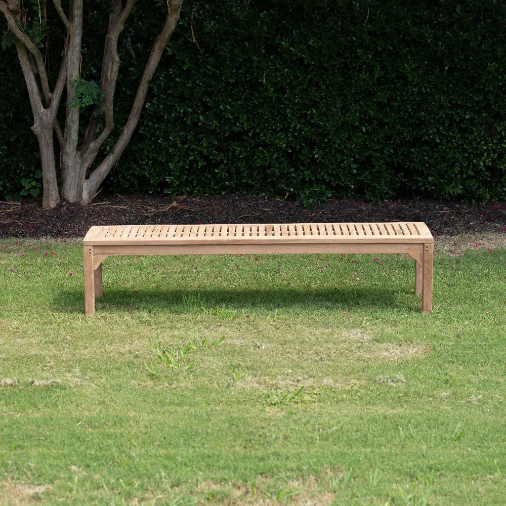 Sage Grade A Teak Backless Benches