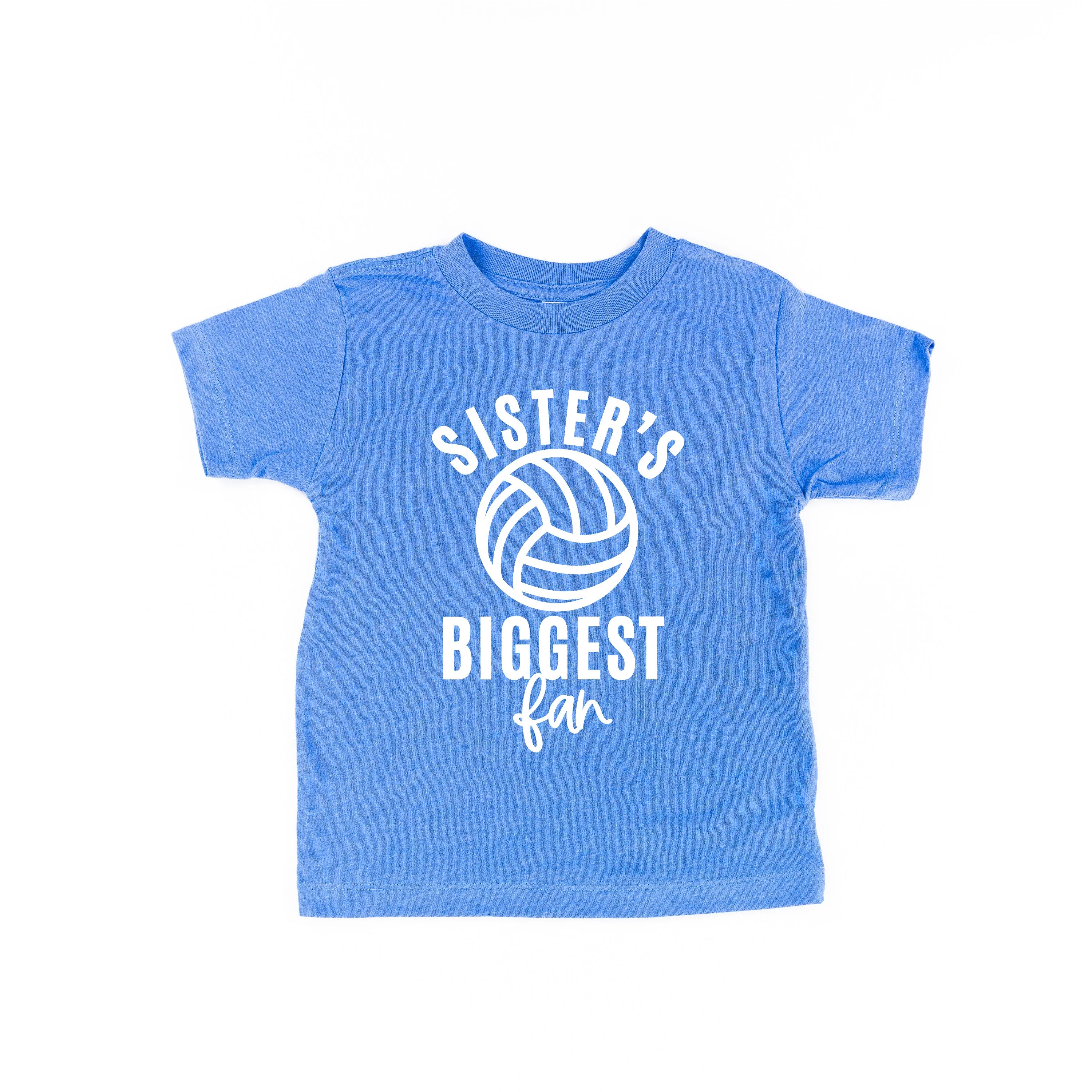 Sister's Biggest Fan - (Volleyball) - Short Sleeve Child Shirt