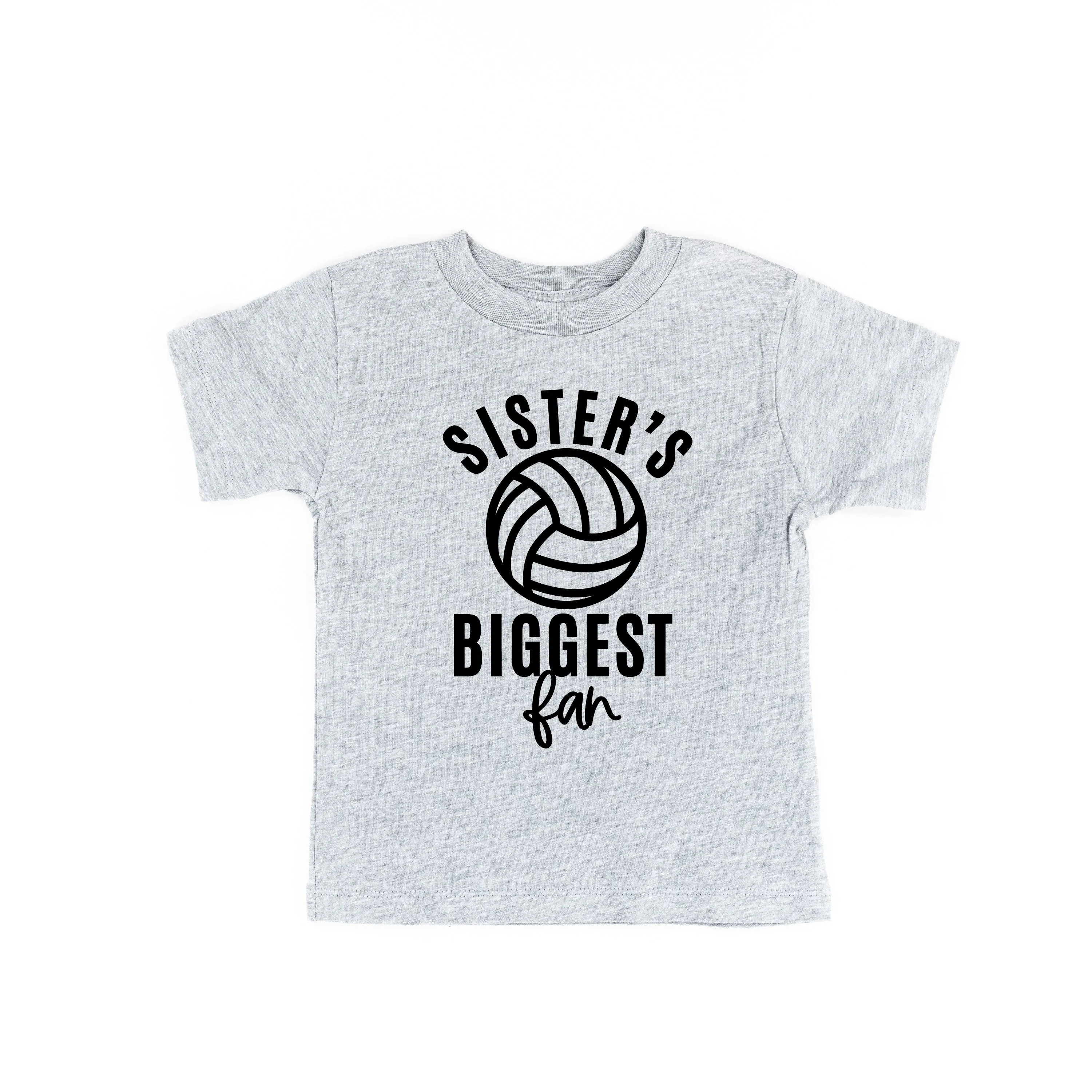 Sister's Biggest Fan - (Volleyball) - Short Sleeve Child Shirt