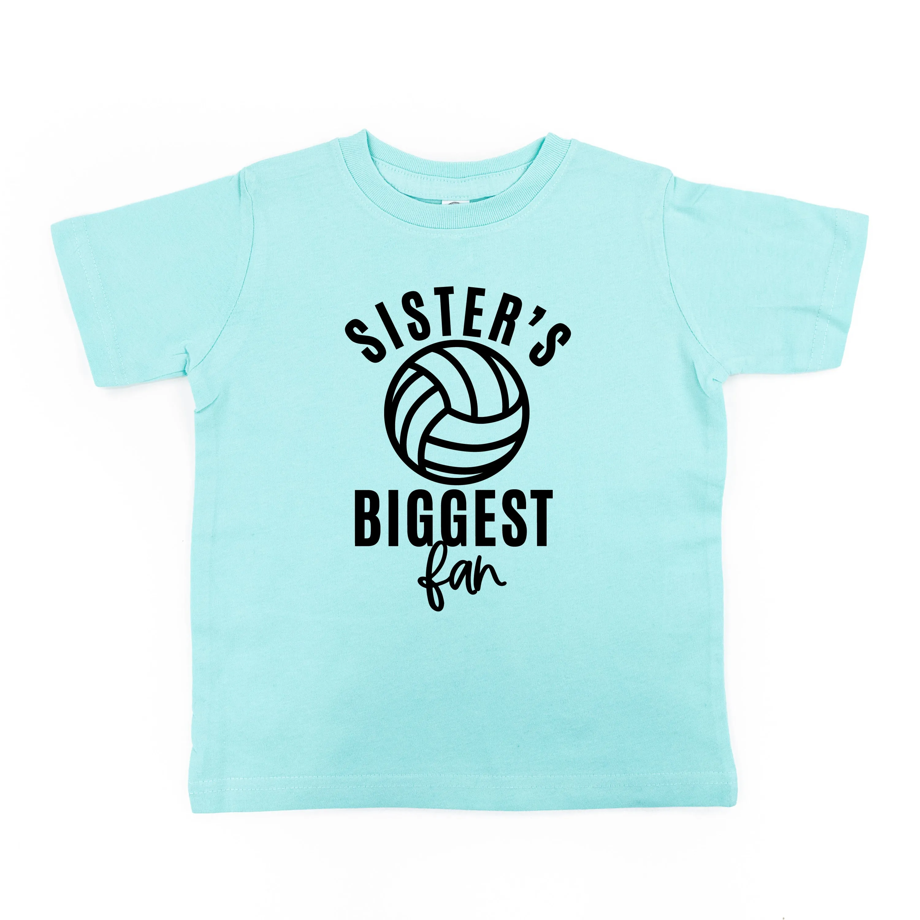 Sister's Biggest Fan - (Volleyball) - Short Sleeve Child Shirt