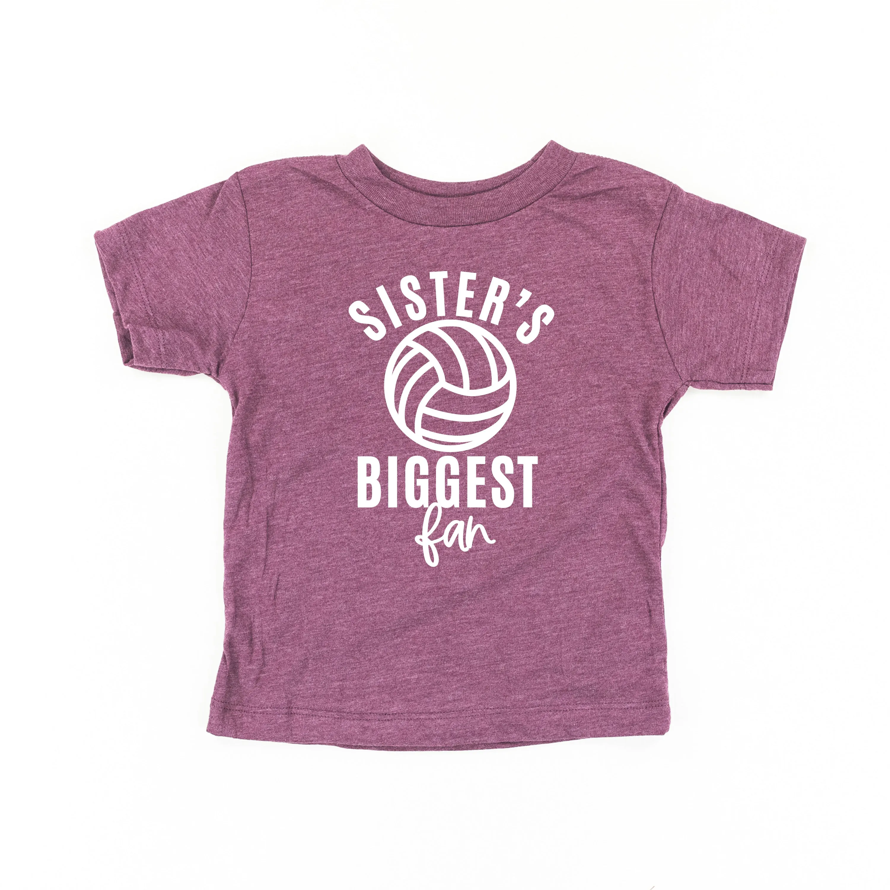 Sister's Biggest Fan - (Volleyball) - Short Sleeve Child Shirt