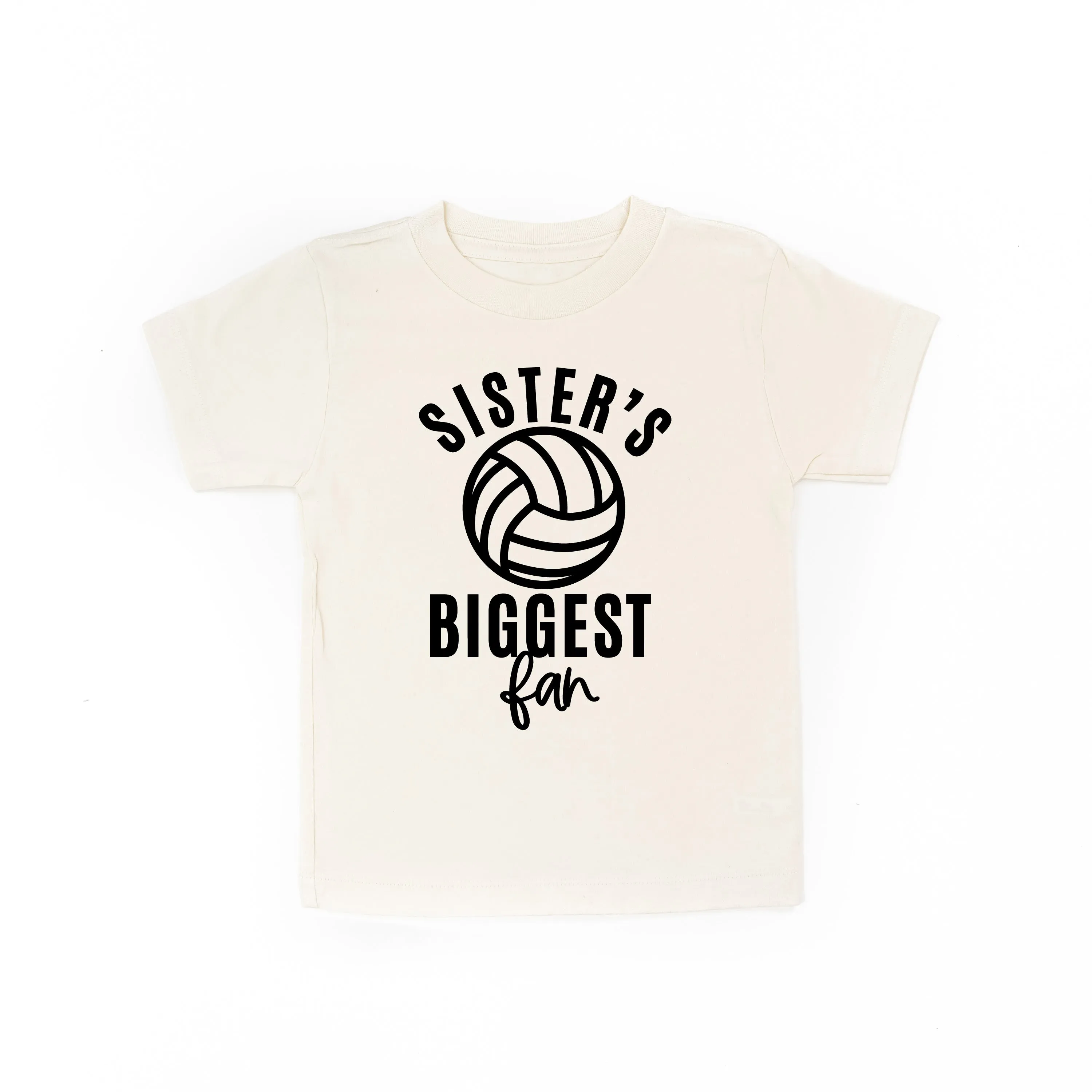 Sister's Biggest Fan - (Volleyball) - Short Sleeve Child Shirt