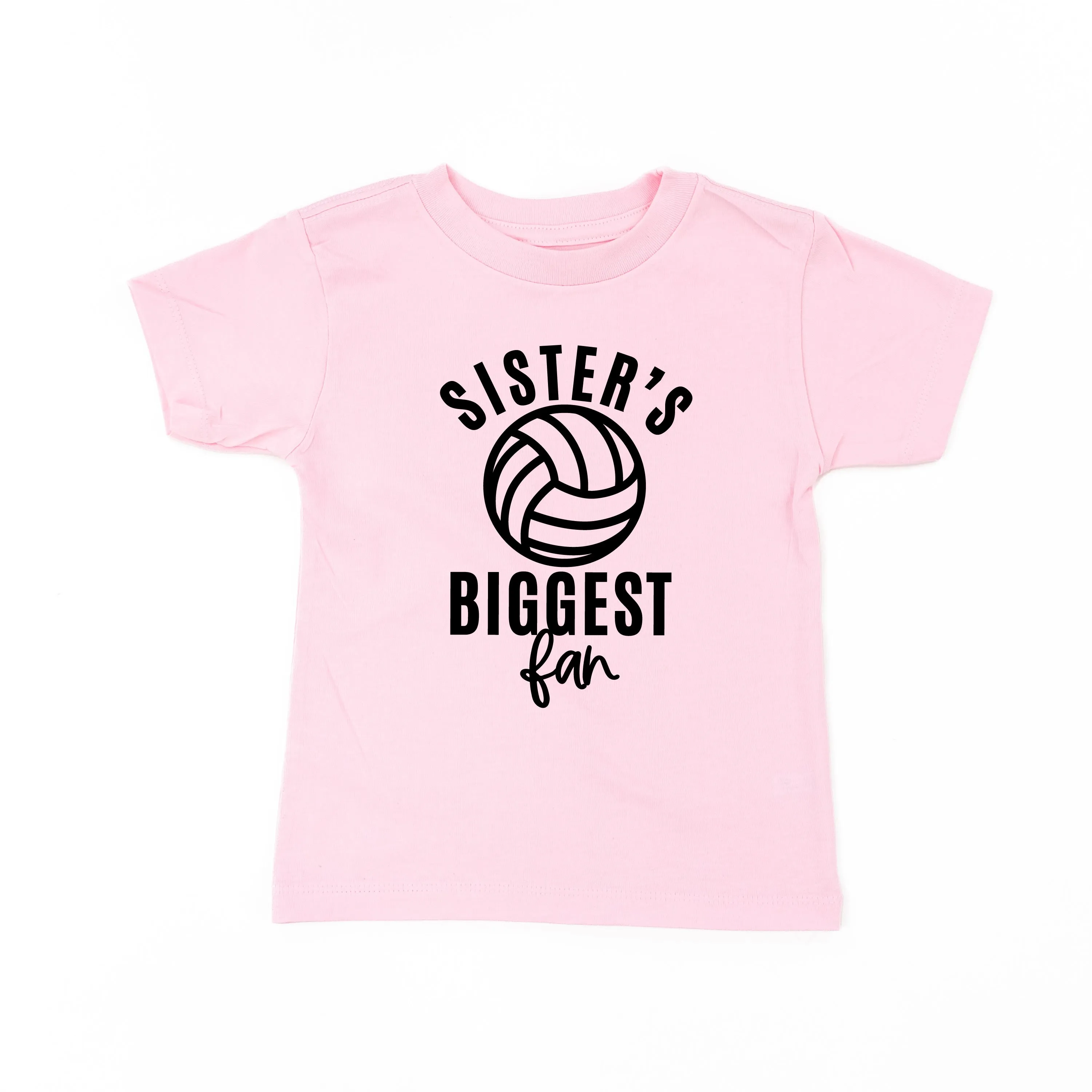 Sister's Biggest Fan - (Volleyball) - Short Sleeve Child Shirt