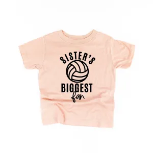 Sister's Biggest Fan - (Volleyball) - Short Sleeve Child Shirt