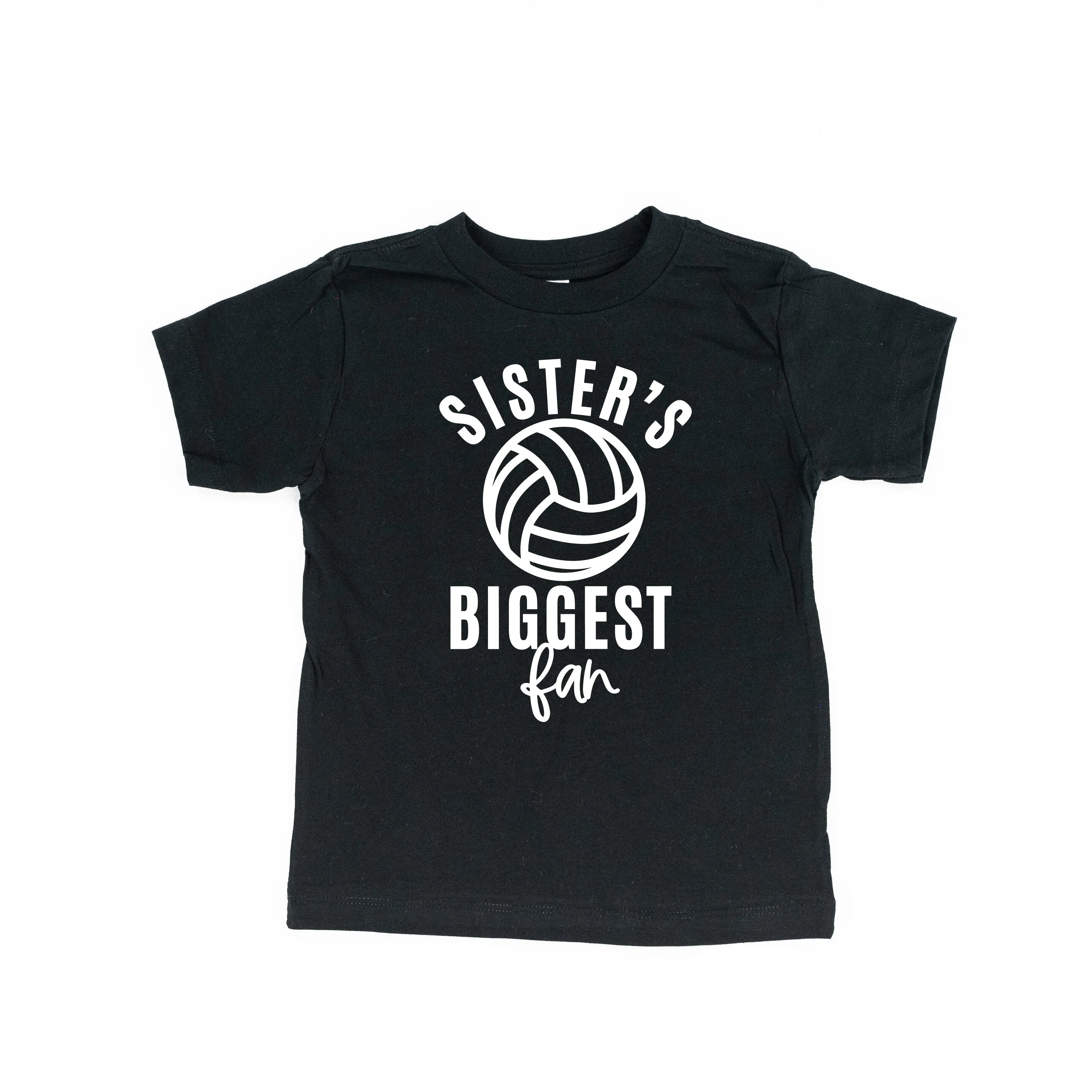 Sister's Biggest Fan - (Volleyball) - Short Sleeve Child Shirt