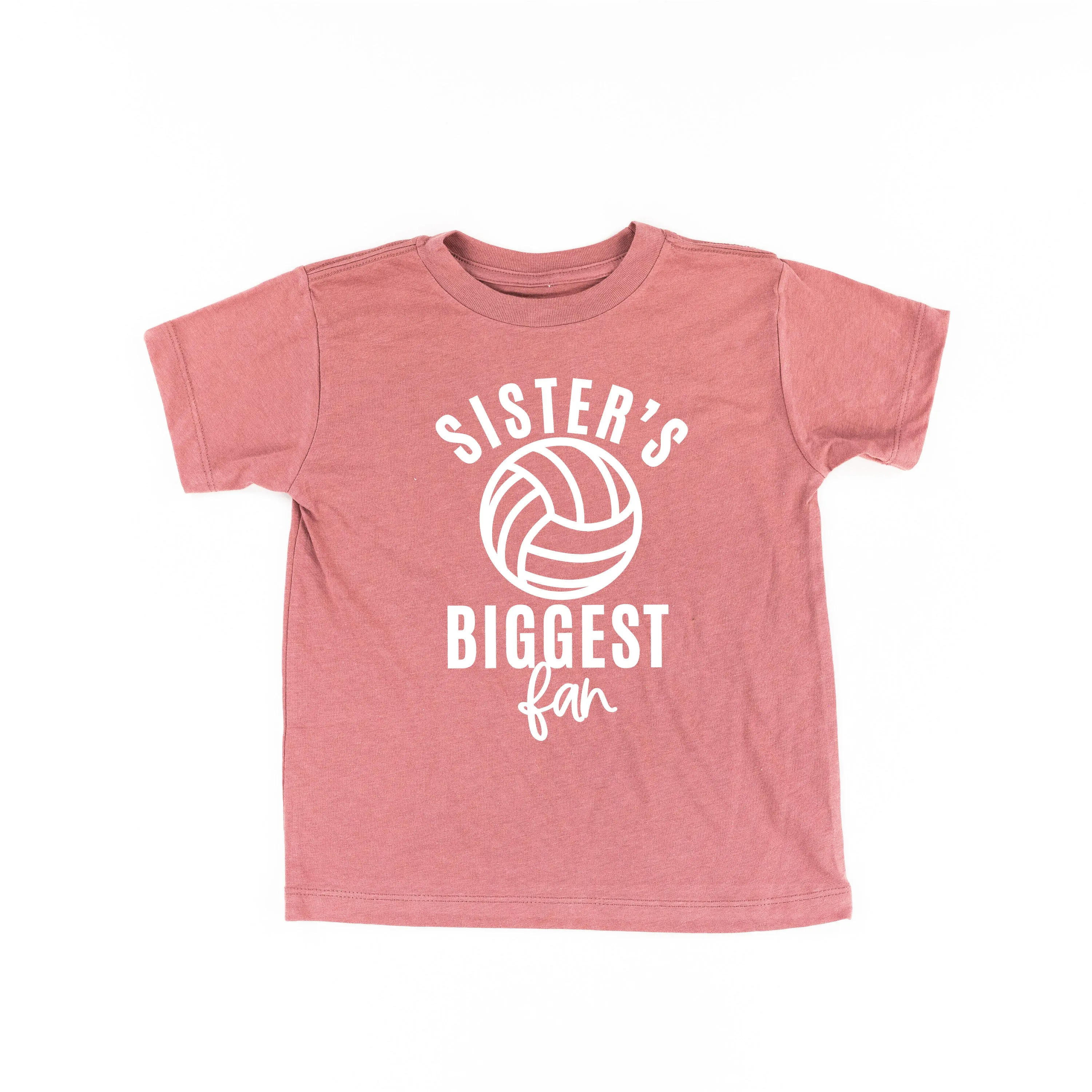 Sister's Biggest Fan - (Volleyball) - Short Sleeve Child Shirt