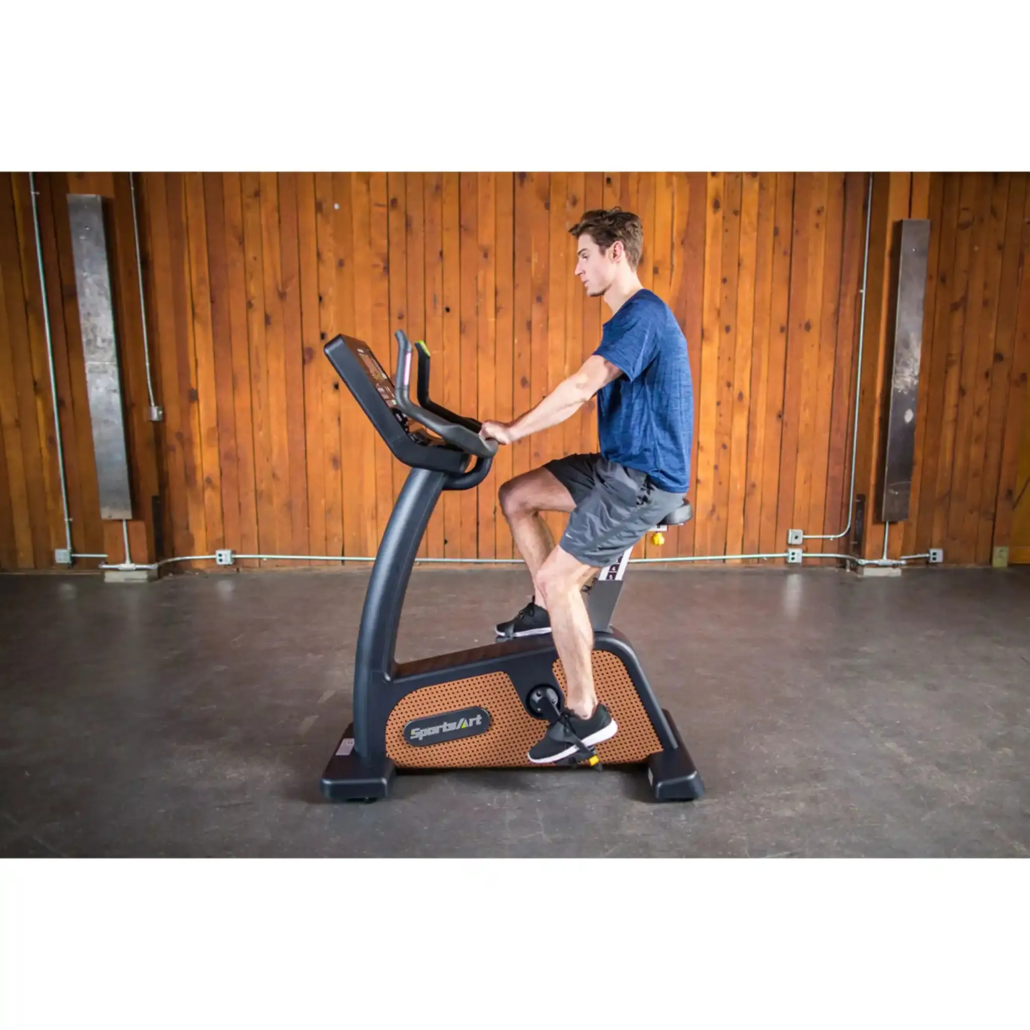 SportsArt C576U Status Eco-Natural Upright Bike