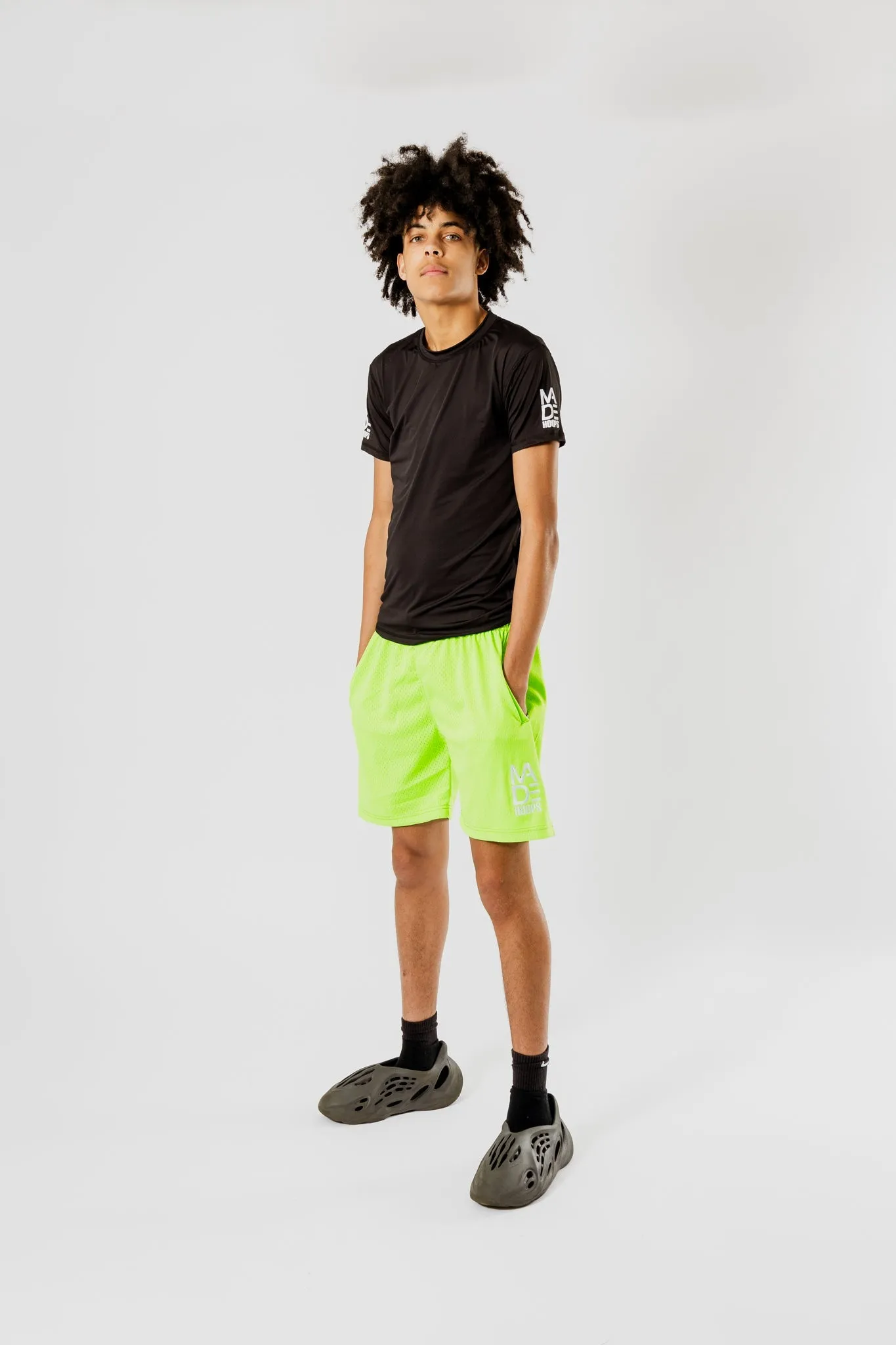 Spring Essential Embroidered Logo Shorts