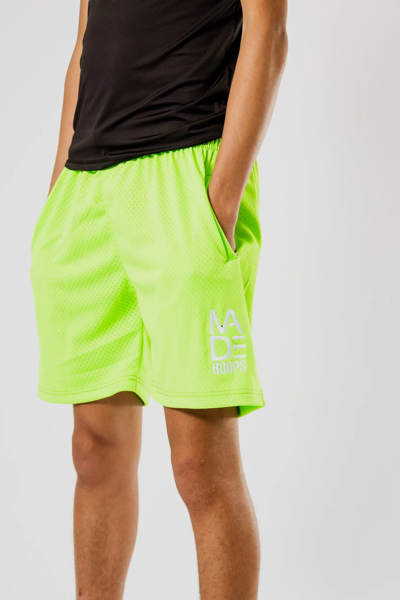 Spring Essential Embroidered Logo Shorts