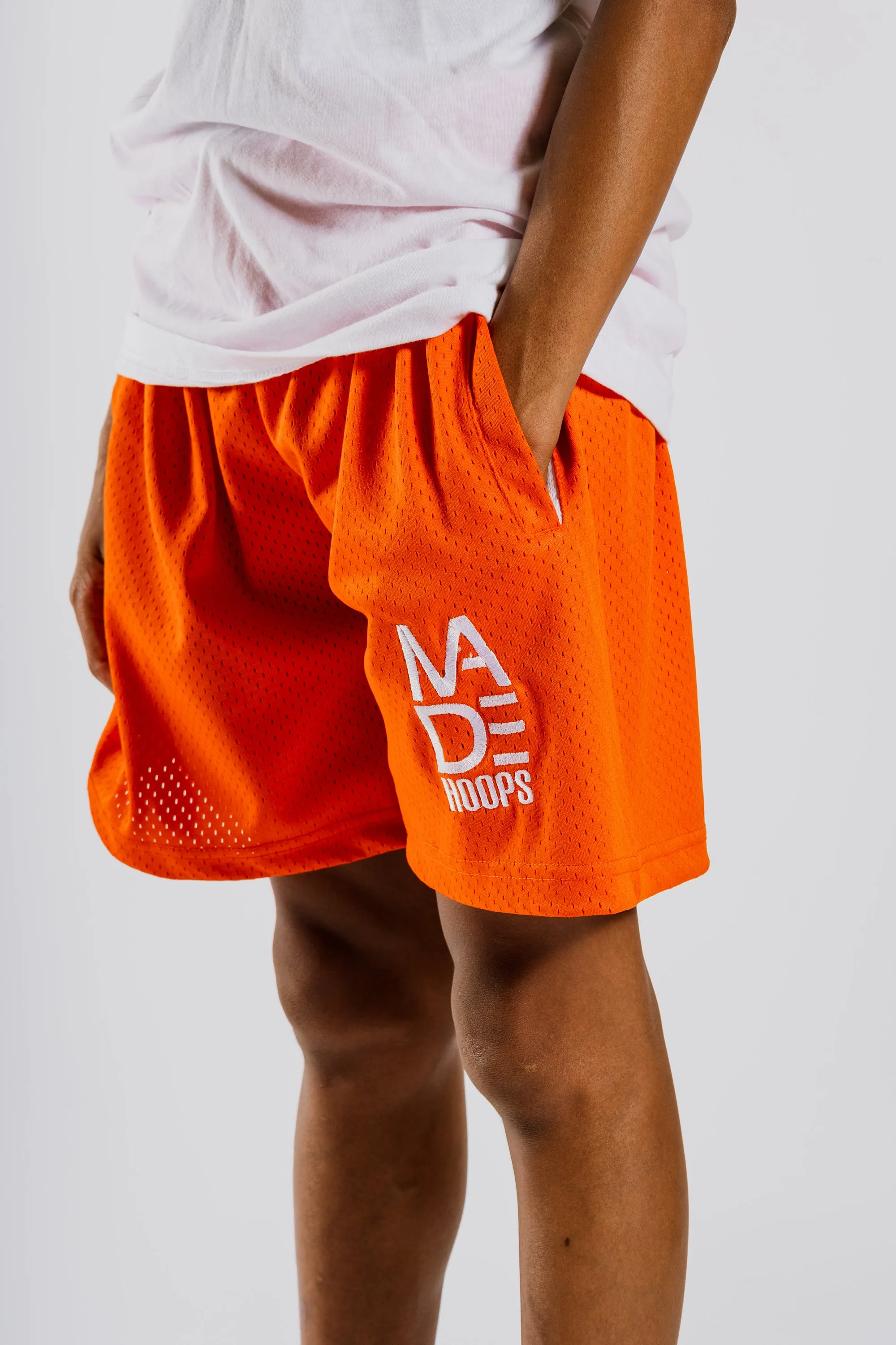 Spring Essential Embroidered Logo Shorts